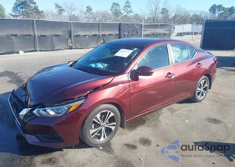 2020 Nissan Sentra Sv Xtronic Cvt из США, поврежденный, VIN 3N1AB8CV1LY295434